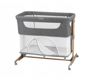 MoMi Smart Bed łóżeczko dostawne 4w1 szare - 1027759 - zdjęcie 2